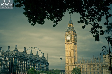 Big Ben, London Eye, Parliament